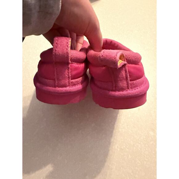 UGG Kids Slip on Slippers K Tasman LTA Hot Pink Size 10 - Picture 4 of 5